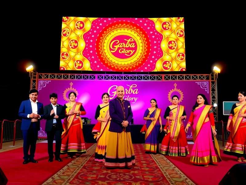 Garba Glory College Event